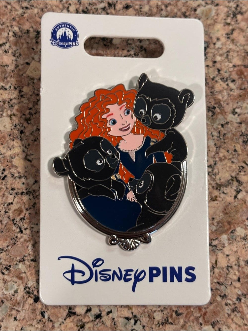 Disney 2026 Brave Merida & Brothers OE pin